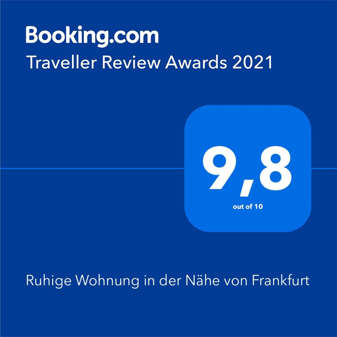 Ruhige Wohnung In Der Naehe Von Frankfurt Kelkheim Exterior foto